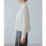 もちもちリブ切り替えニットプルオーバー/イージーケア・リンクコーデ | ROPE' PICNIC | 詳細画像30