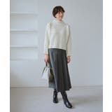 もちもちリブ切り替えニットプルオーバー/イージーケア・リンクコーデ | ROPE' PICNIC | 詳細画像7