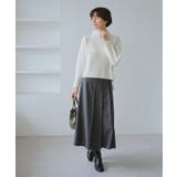 もちもちリブ切り替えニットプルオーバー/イージーケア・リンクコーデ | ROPE' PICNIC | 詳細画像8