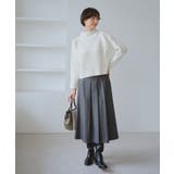 もちもちリブ切り替えニットプルオーバー/イージーケア・リンクコーデ | ROPE' PICNIC | 詳細画像9