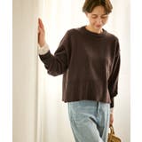 【新色追加】着丈が選べるクルーネックサイドスリットニットプルオーバー イージーケ… | ROPE' PICNIC | 詳細画像10 