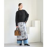 【新色追加】着丈が選べるクルーネックサイドスリットニットプルオーバー イージーケ… | ROPE' PICNIC | 詳細画像12 