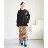 【新色追加】着丈が選べるクルーネックサイドスリットニットプルオーバー イージーケ… | ROPE' PICNIC | 詳細画像14 