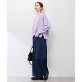 【新色追加】着丈が選べるクルーネックサイドスリットニットプルオーバー イージーケ… | ROPE' PICNIC | 詳細画像22 