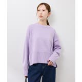 【新色追加】着丈が選べるクルーネックサイドスリットニットプルオーバー イージーケ… | ROPE' PICNIC | 詳細画像23 