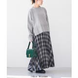 【新色追加】着丈が選べるクルーネックサイドスリットニットプルオーバー イージーケ… | ROPE' PICNIC | 詳細画像28 