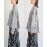 【新色追加】着丈が選べるクルーネックサイドスリットニットプルオーバー イージーケ… | ROPE' PICNIC | 詳細画像35 