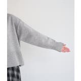 【新色追加】着丈が選べるクルーネックサイドスリットニットプルオーバー イージーケ… | ROPE' PICNIC | 詳細画像38 