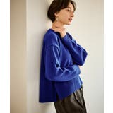 【新色追加】着丈が選べるクルーネックサイドスリットニットプルオーバー イージーケ… | ROPE' PICNIC | 詳細画像8 