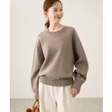 スウェットライクニットプルオーバー | ROPE' PICNIC | 詳細画像15 