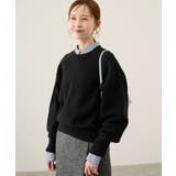 スウェットライクニットプルオーバー | ROPE' PICNIC | 詳細画像4 