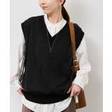 ブラック(01) | チュールドッキングベスト | ROPE' PICNIC