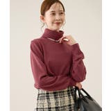 アンチピリング天竺タートルネックニットプルオーバー/イージーケア | ROPE' PICNIC | 詳細画像15 