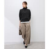 アンチピリング天竺タートルネックニットプルオーバー/イージーケア | ROPE' PICNIC | 詳細画像16 