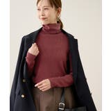 アンチピリングリブタートルニットプルオーバー/イージーケア | ROPE' PICNIC | 詳細画像21 