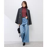 アンチピリングリブタートルニットプルオーバー/イージーケア | ROPE' PICNIC | 詳細画像33 