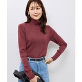 アンチピリングリブタートルニットプルオーバー/イージーケア | ROPE' PICNIC | 詳細画像37 