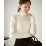 アンチピリングリブタートルニットプルオーバー/イージーケア | ROPE' PICNIC | 詳細画像5 