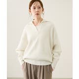 スキッパーポロニットプルオーバー/イージーケア | ROPE' PICNIC | 詳細画像10 