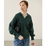 スキッパーポロニットプルオーバー/イージーケア | ROPE' PICNIC | 詳細画像14 