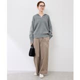 スキッパーポロニットプルオーバー/イージーケア | ROPE' PICNIC | 詳細画像16 