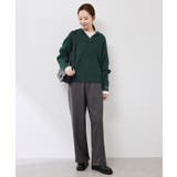 スキッパーポロニットプルオーバー/イージーケア | ROPE' PICNIC | 詳細画像24 