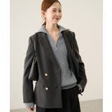 スキッパーポロニットプルオーバー/イージーケア | ROPE' PICNIC | 詳細画像4 