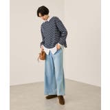 ボックスシルエットボーダーカットソー | ROPE' PICNIC | 詳細画像17 