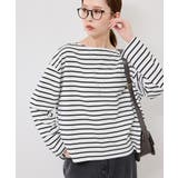 ボックスシルエットボーダーカットソー | ROPE' PICNIC | 詳細画像24 