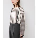 ボックスシルエットボーダーカットソー | ROPE' PICNIC | 詳細画像30 