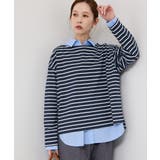 ボックスシルエットボーダーカットソー | ROPE' PICNIC | 詳細画像38 