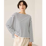 ボックスシルエットボーダーカットソー | ROPE' PICNIC | 詳細画像5 