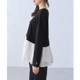 布帛ドッキングペプラムギャザープルオーバー | ROPE' PICNIC | 詳細画像21 