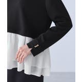 布帛ドッキングペプラムギャザープルオーバー | ROPE' PICNIC | 詳細画像24 