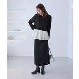 布帛ドッキングペプラムギャザープルオーバー | ROPE' PICNIC | 詳細画像4 