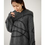 チャコール(06) | コードリンキングニットフーディ | ROPE' PICNIC