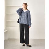 ゆるケーブル編みVネックニット | ROPE' PICNIC | 詳細画像11