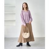 ゆるケーブル編みVネックニット | ROPE' PICNIC | 詳細画像19