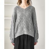 ゆるケーブル編みVネックニット | ROPE' PICNIC | 詳細画像22