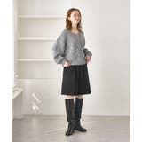 ゆるケーブル編みVネックニット | ROPE' PICNIC | 詳細画像3