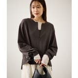 スキッパー裏毛プルオーバー | ROPE' PICNIC | 詳細画像13 