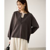 スキッパー裏毛プルオーバー | ROPE' PICNIC | 詳細画像14 