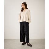 スキッパー裏毛プルオーバー | ROPE' PICNIC | 詳細画像2 