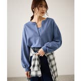 スキッパー裏毛プルオーバー | ROPE' PICNIC | 詳細画像25 