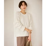 ブークレカラーニット | ROPE' PICNIC | 詳細画像11