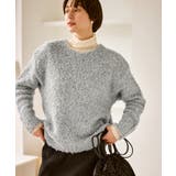 ブークレカラーニット | ROPE' PICNIC | 詳細画像4