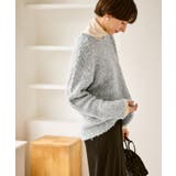 ブークレカラーニット | ROPE' PICNIC | 詳細画像7