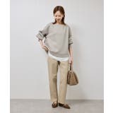 カルゼダンボールレイヤードプルオーバー | ROPE' PICNIC | 詳細画像10