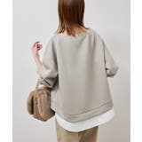 カルゼダンボールレイヤードプルオーバー | ROPE' PICNIC | 詳細画像11