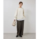 カルゼダンボールレイヤードプルオーバー | ROPE' PICNIC | 詳細画像13